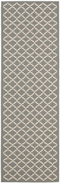 Safavieh Courtyard Cy6919 - 246 Anthracite / Beige Rugs - Safavieh - cy6919 - 246 - 27