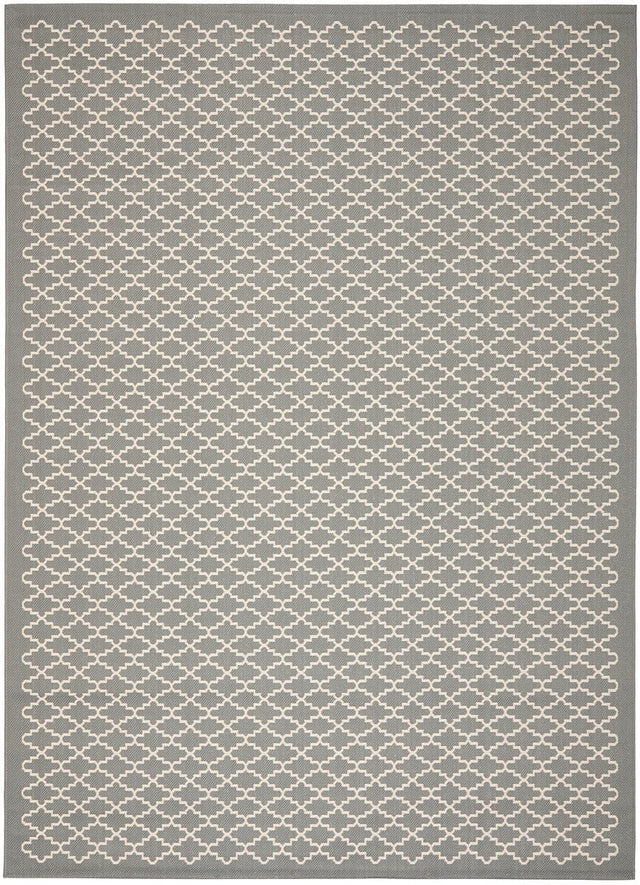 Safavieh Courtyard Cy6919 - 246 Anthracite / Beige Rugs - Safavieh - cy6919 - 246 - 4r