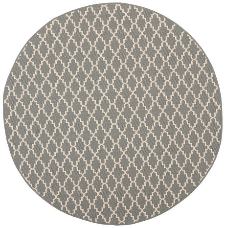 Safavieh Courtyard Cy6919 - 246 Anthracite / Beige Rugs - Safavieh - cy6919 - 246 - 4r