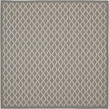 Safavieh Courtyard Cy6919 - 246 Anthracite / Beige Rugs - Safavieh - cy6919 - 246 - 4sq