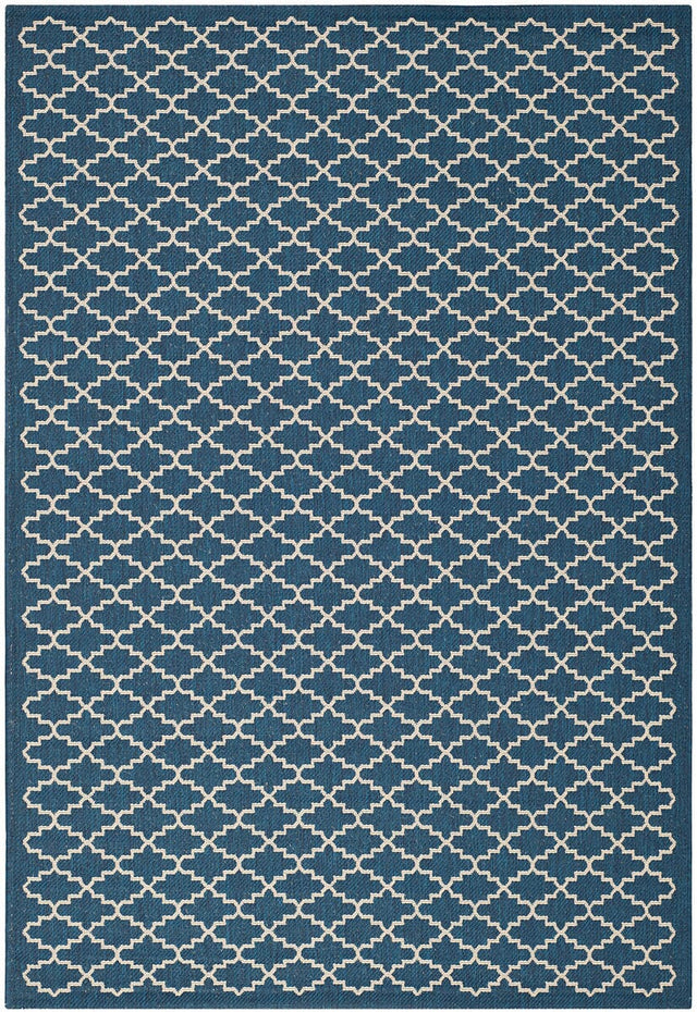 Safavieh Courtyard Cy6919 - 268 Navy / Beige Rugs - Safavieh - cy6919 - 268 - 2