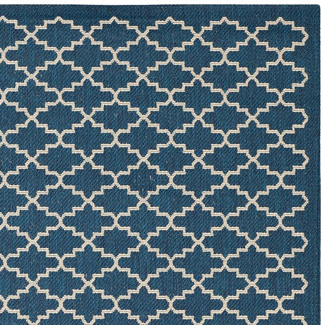 Safavieh Courtyard Cy6919 - 268 Navy / Beige Rugs - Safavieh - cy6919 - 268 - 2