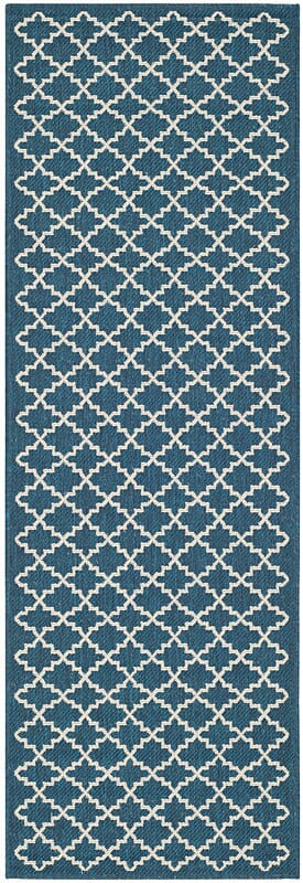 Safavieh Courtyard Cy6919 - 268 Navy / Beige Rugs - Safavieh - cy6919 - 268 - 27