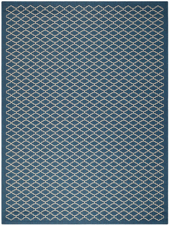 Safavieh Courtyard Cy6919 - 268 Navy / Beige Rugs - Safavieh - cy6919 - 268 - 4r