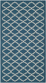 Safavieh Courtyard Cy6919 - 268 Navy / Beige Rugs - Safavieh - cy6919 - 268 - 4r