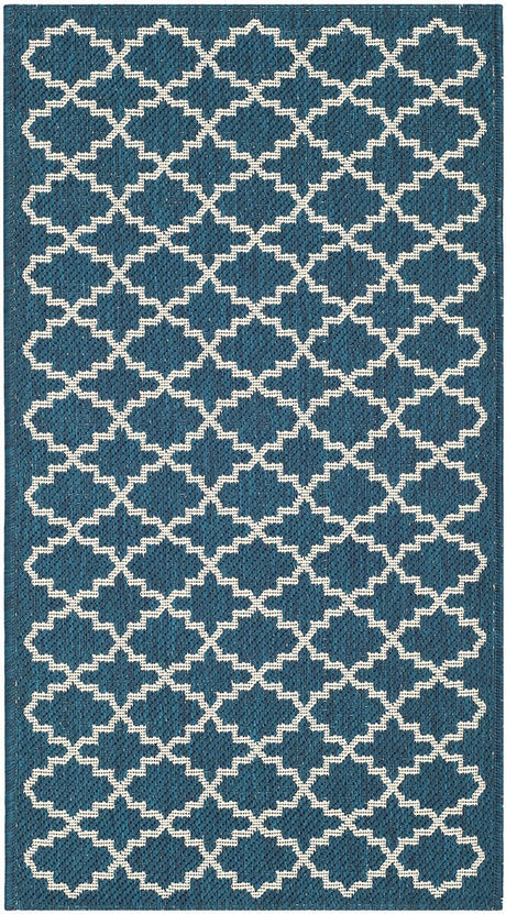 Safavieh Courtyard Cy6919 - 268 Navy / Beige Rugs - Safavieh - cy6919 - 268 - 4r