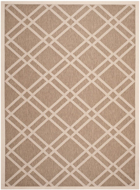 Safavieh Courtyard Cy6923 - 242 Brown / Bone Rugs - Safavieh - cy6923 - 242 - 2