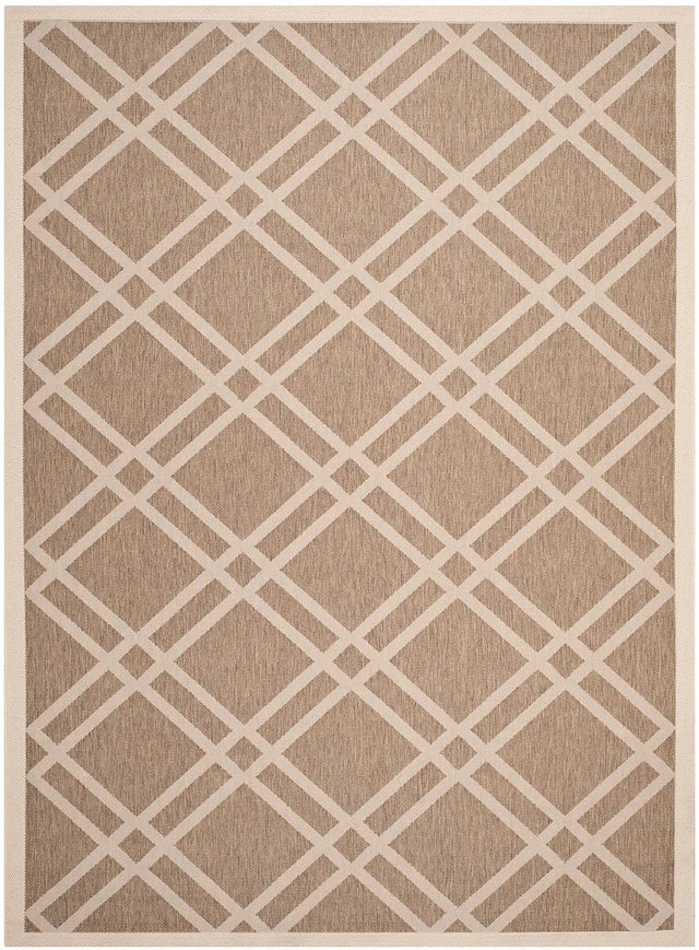 Safavieh Courtyard Cy6923 - 242 Brown / Bone Rugs - Safavieh - cy6923 - 242 - 2