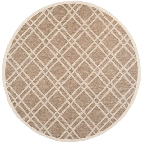 Safavieh Courtyard Cy6923 - 242 Brown / Bone Rugs - Safavieh - cy6923 - 242 - 8r