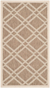 Safavieh Courtyard Cy6923 - 242 Brown / Bone Rugs - Safavieh - cy6923 - 242 - 8r