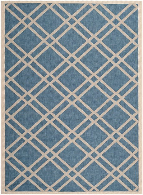 Safavieh Courtyard Cy6923 - 243 Blue / Beige Rugs - Safavieh - cy6923 - 243 - 2