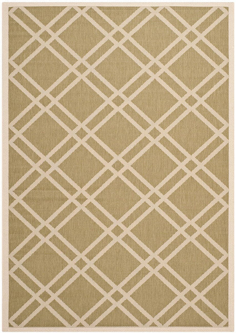 Safavieh Courtyard Cy6923 - 244 Green / Beige Rugs - Safavieh - cy6923 - 244 - 2