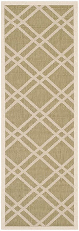 Safavieh Courtyard Cy6923 - 244 Green / Beige Rugs - Safavieh - cy6923 - 244 - 27