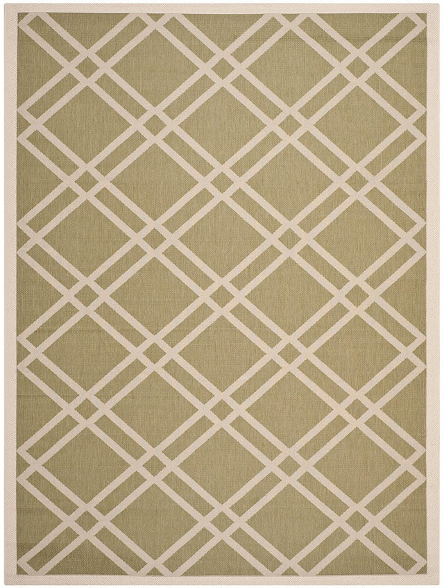 Safavieh Courtyard Cy6923 - 244 Green / Beige Rugs - Safavieh - cy6923 - 244 - 8r