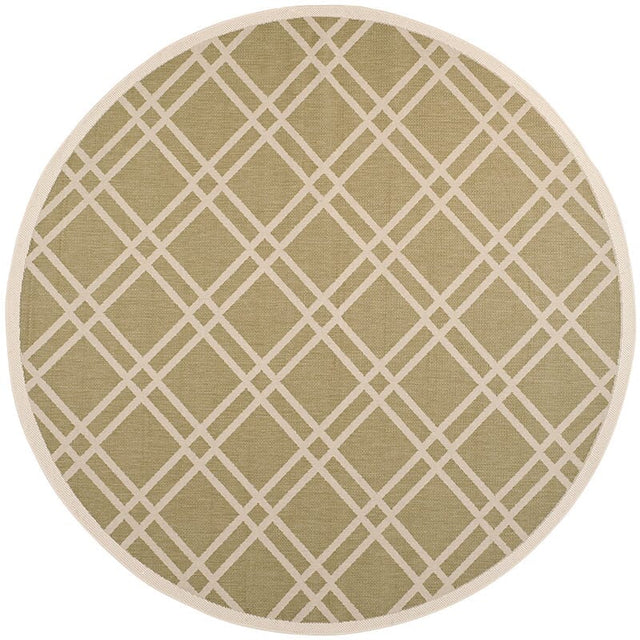 Safavieh Courtyard Cy6923 - 244 Green / Beige Rugs - Safavieh - cy6923 - 244 - 8r