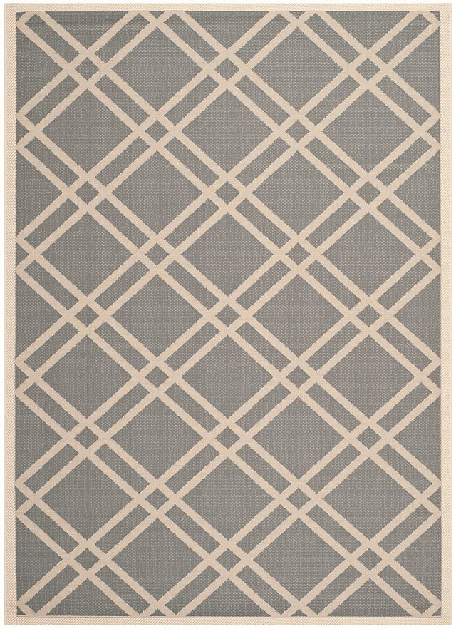 Safavieh Courtyard Cy6923 - 246 Anthracite / Beige Rugs - Safavieh - cy6923 - 246 - 2