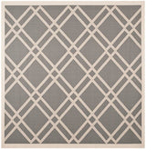 Safavieh Courtyard Cy6923 - 246 Anthracite / Beige Rugs - Safavieh - cy6923 - 246 - 8sq