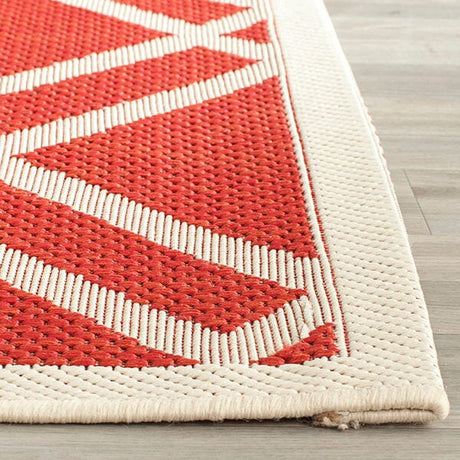 Safavieh Courtyard Cy6923 - 248 Red / Bone Rugs - Safavieh - cy6923 - 248 - 2