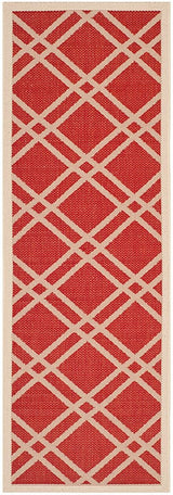 Safavieh Courtyard Cy6923 - 248 Red / Bone Rugs - Safavieh - cy6923 - 248 - 27