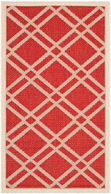 Safavieh Courtyard Cy6923 - 248 Red / Bone Rugs - Safavieh - cy6923 - 248 - 8r