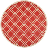 Safavieh Courtyard Cy6923 - 248 Red / Bone Rugs - Safavieh - cy6923 - 248 - 8r