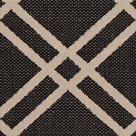 Safavieh Courtyard Cy6923 - 266 Black / Beige Rugs - Safavieh - cy6923 - 266 - 2