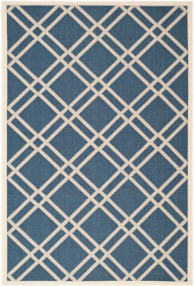 Safavieh Courtyard Cy6923 - 268 Navy / Beige Rugs - Safavieh - cy6923 - 268 - 2