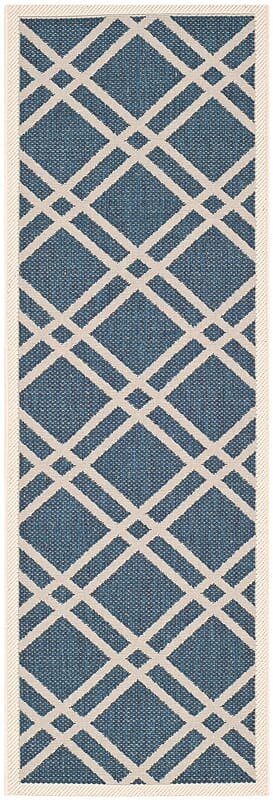 Safavieh Courtyard Cy6923 - 268 Navy / Beige Rugs - Safavieh - cy6923 - 268 - 27