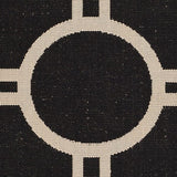 Safavieh Courtyard Cy6924 - 266 Black / Beige Rugs - Safavieh - cy6924 - 266 - 2