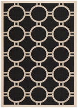 Safavieh Courtyard Cy6924 - 266 Black / Beige Rugs - Safavieh - cy6924 - 266 - 2