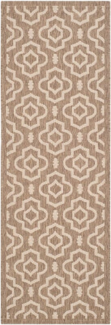 Safavieh Courtyard Cy6926 - 242 Brown / Bone Rugs - Safavieh - cy6926 - 242 - 27