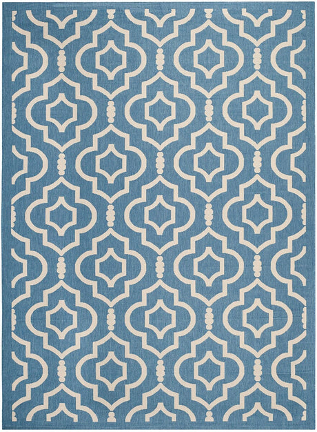 Safavieh Courtyard Cy6926 - 243 Blue / Beige Rugs - Safavieh - cy6926 - 243 - 2