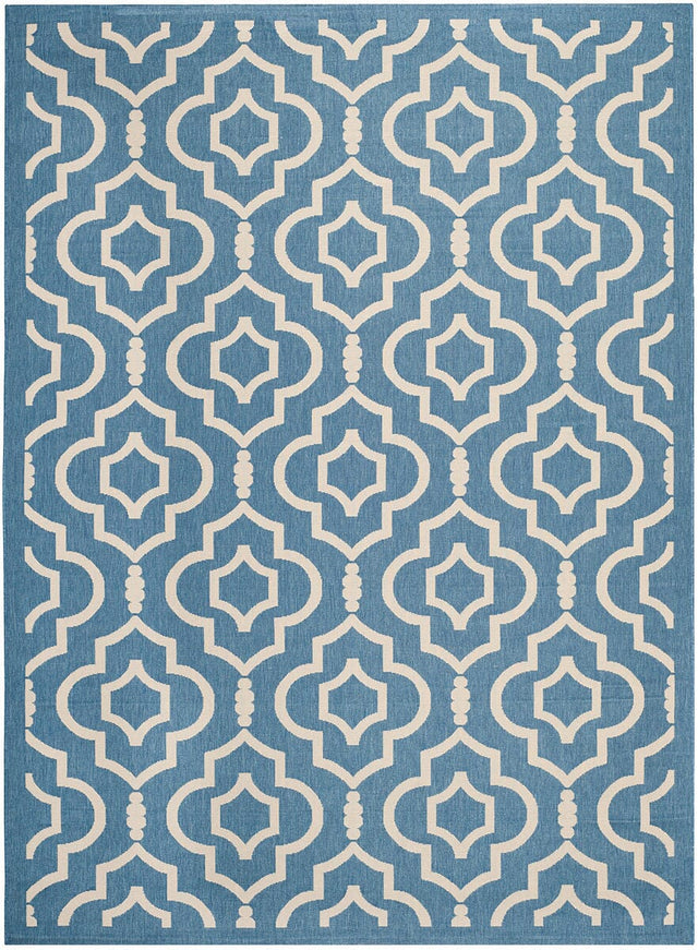 Safavieh Courtyard Cy6926 - 243 Blue / Beige Rugs - Safavieh - cy6926 - 243 - 2