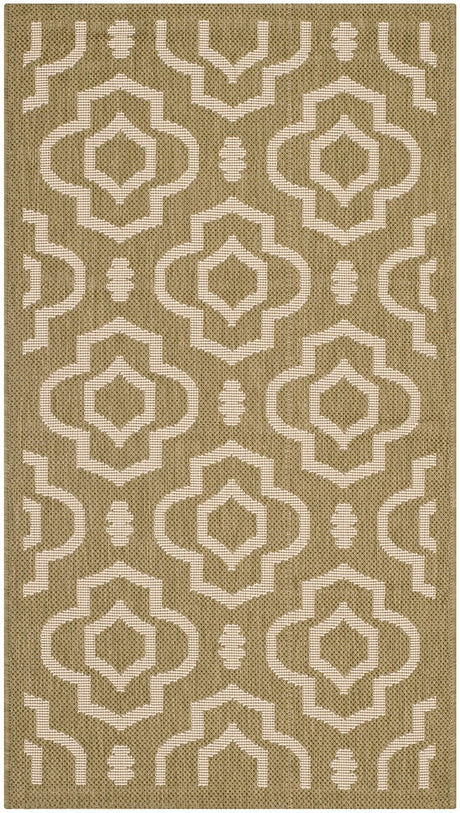 Safavieh Courtyard Cy6926 - 244 Green / Beige Rugs - Safavieh - cy6926 - 244 - 8r