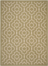 Safavieh Courtyard Cy6926 - 244 Green / Beige Rugs - Safavieh - cy6926 - 244 - 8r