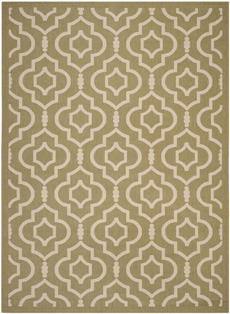 Safavieh Courtyard Cy6926 - 244 Green / Beige Rugs - Safavieh - cy6926 - 244 - 8r