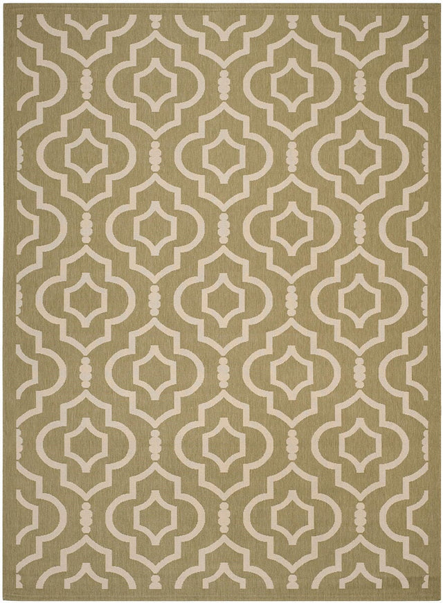 Safavieh Courtyard Cy6926 - 244 Green / Beige Rugs - Safavieh - cy6926 - 244 - 8r