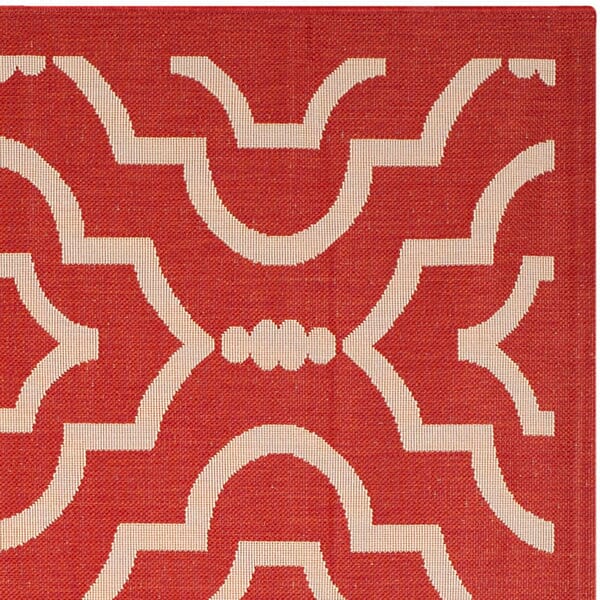 Safavieh Courtyard Cy6926 - 248 Red / Bone Rugs - Safavieh - cy6926 - 248 - 2