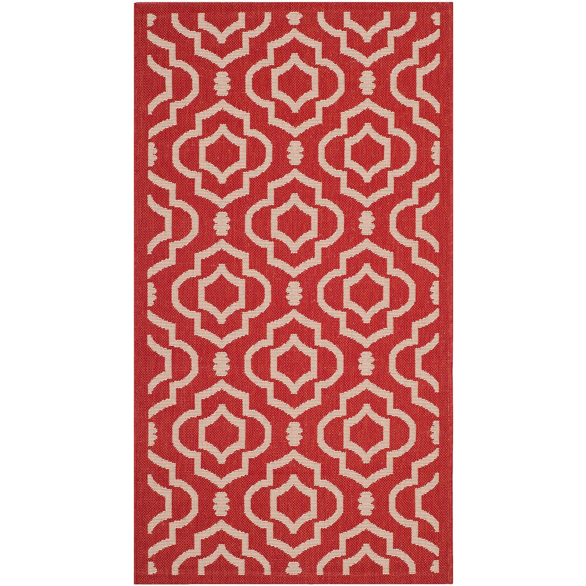 Safavieh Courtyard Cy6926 - 248 Red / Bone Rugs - Safavieh - cy6926 - 248 - 8r