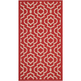 Safavieh Courtyard Cy6926 - 248 Red / Bone Rugs - Safavieh - cy6926 - 248 - 8r