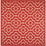 Safavieh Courtyard Cy6926 - 248 Red / Bone Rugs - Safavieh - cy6926 - 248 - 8sq