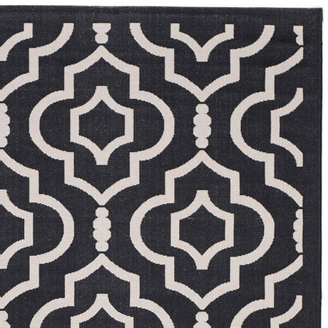 Safavieh Courtyard Cy6926 - 266 Black / Beige Rugs - Safavieh - cy6926 - 266 - 2