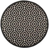 Safavieh Courtyard Cy6926 - 266 Black / Beige Rugs - Safavieh - cy6926 - 266 - 8r