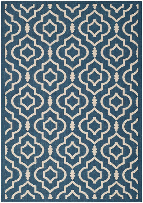 Safavieh Courtyard Cy6926 - 268 Navy / Beige Rugs - Safavieh - cy6926 - 268 - 2