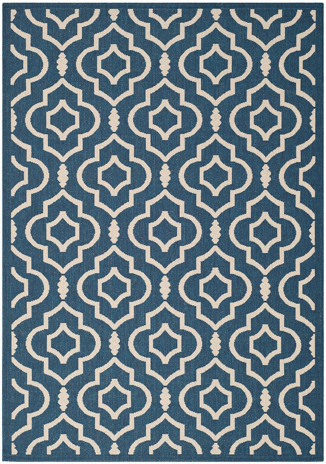 Safavieh Courtyard Cy6926 - 268 Navy / Beige Rugs - Safavieh - cy6926 - 268 - 2