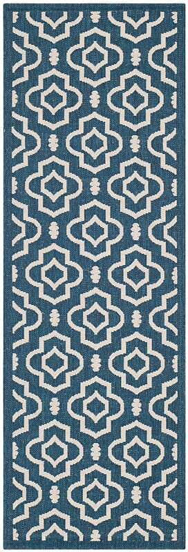 Safavieh Courtyard Cy6926 - 268 Navy / Beige Rugs - Safavieh - cy6926 - 268 - 27