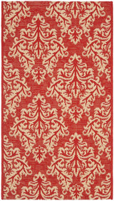 Safavieh Courtyard Cy6930 - 28 Red / Creme Rugs - Safavieh - cy6930 - 28 - 2