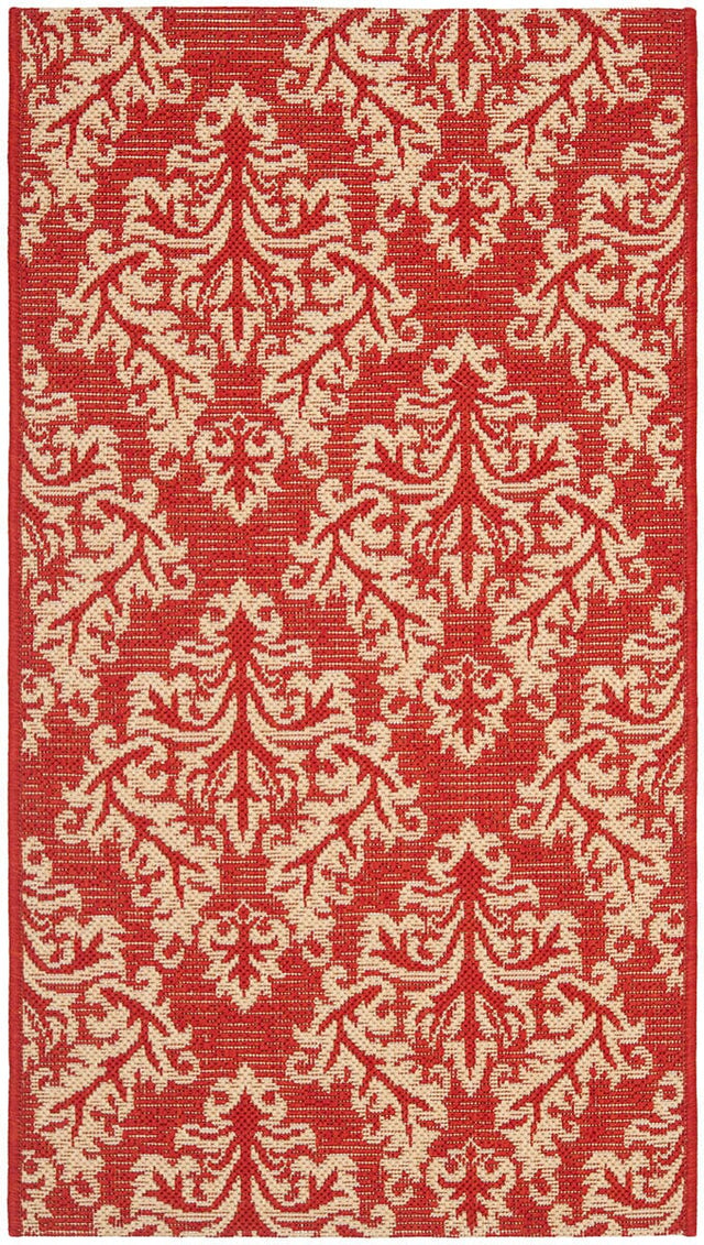 Safavieh Courtyard Cy6930 - 28 Red / Creme Rugs - Safavieh - cy6930 - 28 - 2