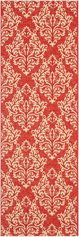 Safavieh Courtyard Cy6930 - 28 Red / Creme Rugs - Safavieh - cy6930 - 28 - 27