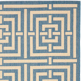 Safavieh Courtyard Cy6937 - 23 Blue / Bone Rugs - Safavieh - cy6937 - 23 - 2